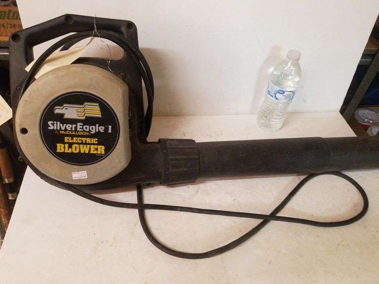 McCulloch Silver Eagle I Electric Leaf Blower Trice Auctions