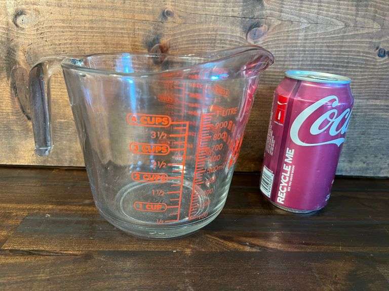 4 cup anchor hocking measuring cup trice auctions