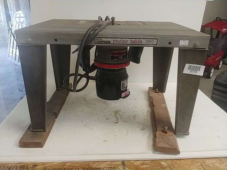 Craftsman Router Table Trice Auctions