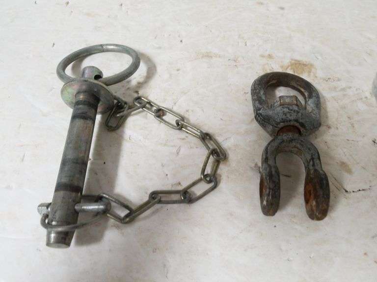 Anchor Shackle, Tractor Hitch Pin Trice Auctions