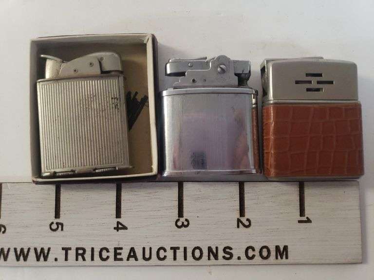 (3) Vintage Lighters Other Brands Trice Auctions