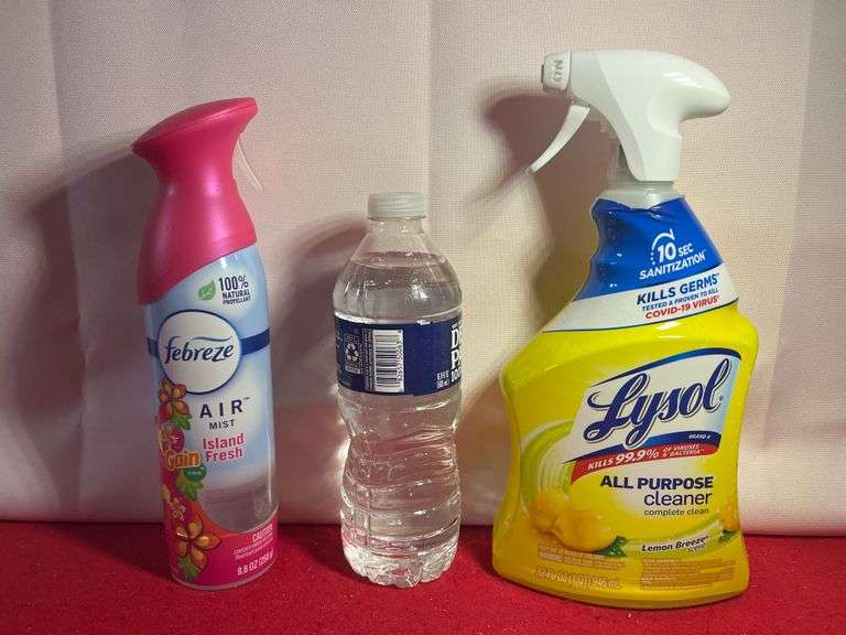Febreze Air Mist & Lysol All Purpose Cleaner NEW Trice Auctions