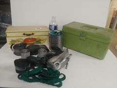 Lot Of Misc Hardware & 2 Boxes - Trice Auctions