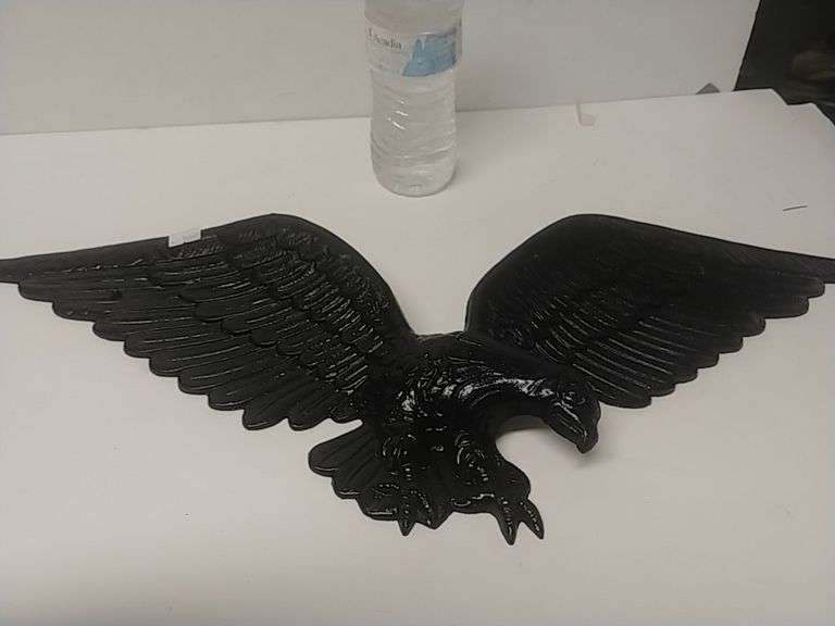 Black Cast Iron Eagle From Old Barn Trice Auctions