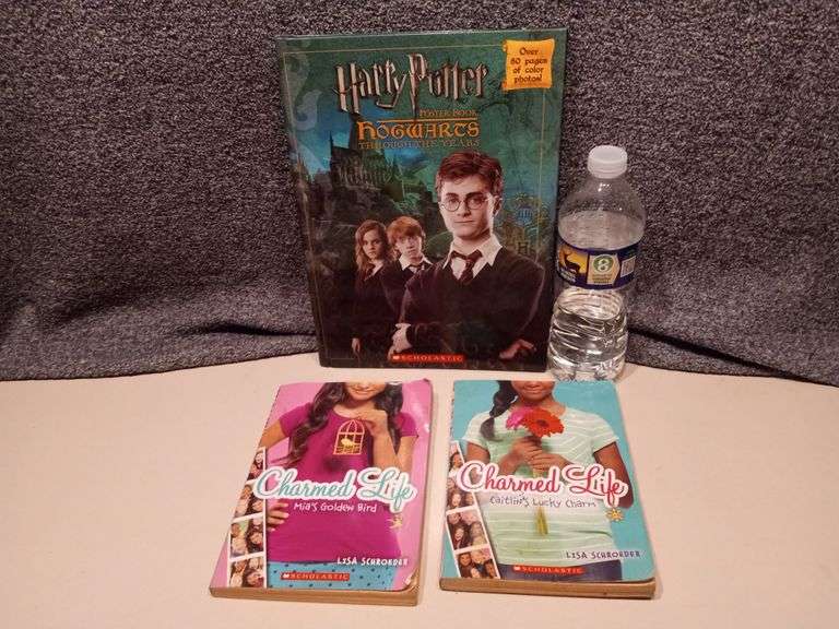 3 Miscellaneous Paperback Books Harry Potter Poster Book, Charmed