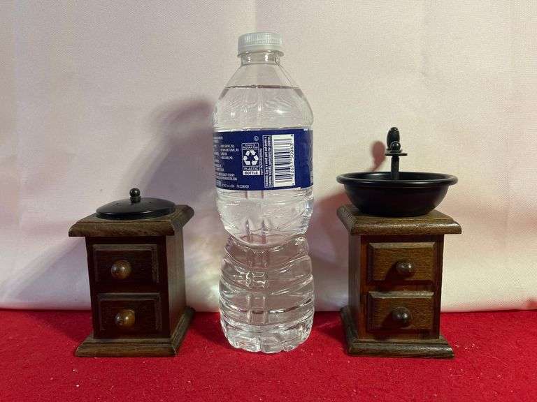 Vintage Coffee Grinder & Salt Shakers Trice Auctions