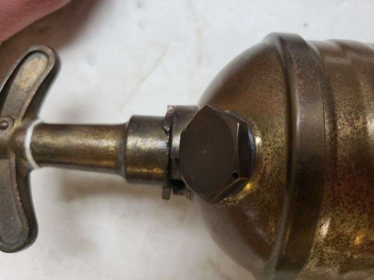 Antique Pyrene Brass Fire Extinguisher Trice Auctions