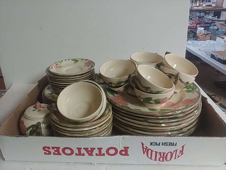 Vintage Franciscan Floral Dinnerware(cups, Saucers, Plates, Bowls