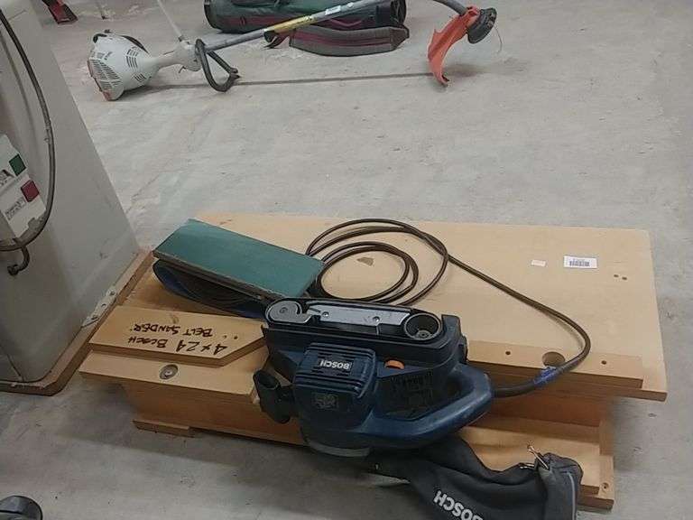 Bosch. 4x24 Belt Sander Trice Auctions