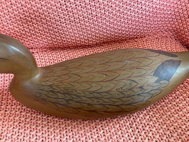 William Gates Chestertown MD Long Body Pintail Duck Wooden Decoy