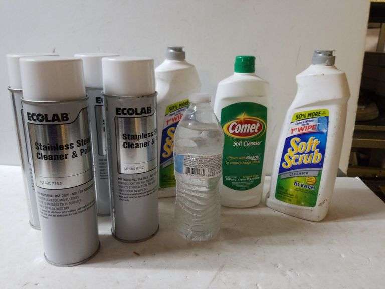Soft Scrub, Comet Cleanser & Stainless Steel Cleaner Trice Auctions