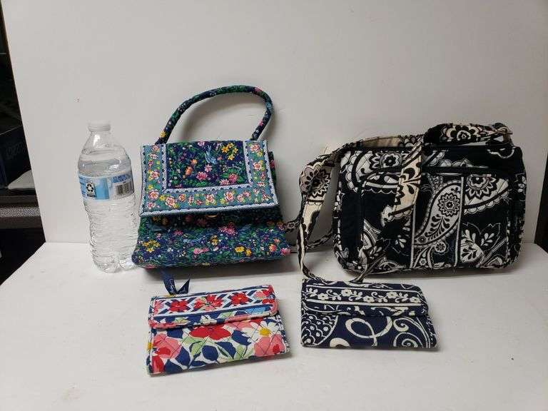 Vera Bradley Bags & Wallets (2) Bags, (2) Wallets Trice Auctions