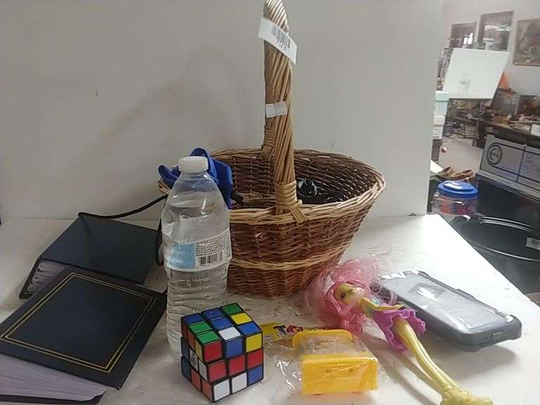 Basket, Photo Albums, Rubix Cubes & More Trice Auctions