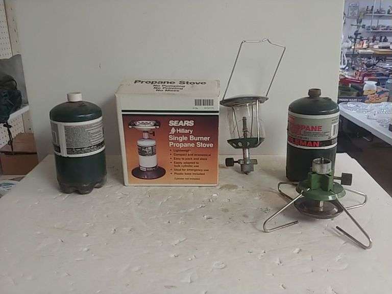 Camping Propane, Single Burner Propane Stove, Others Trice Auctions