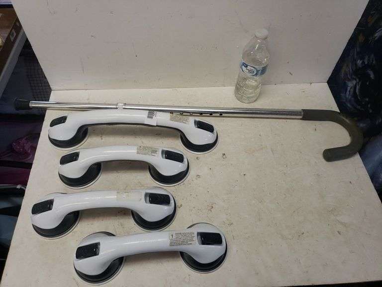4 Suction Cup Hand Grips For Shower & Cane Trice Auctions