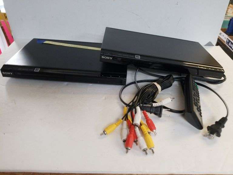 Sony DVDs Players With Remote Trice Auctions