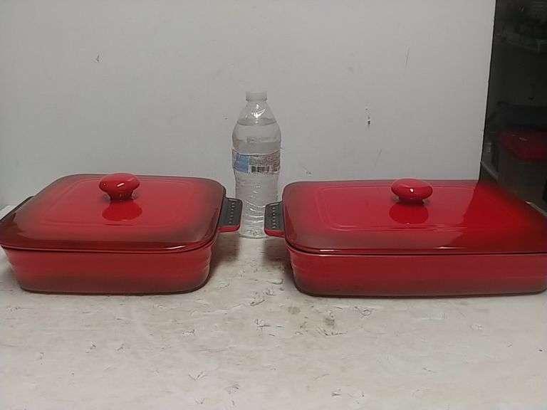 Parini Covered Casserole Dishes Trice Auctions