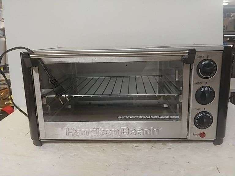 Hamilton Beach Toaster Oven Trice Auctions