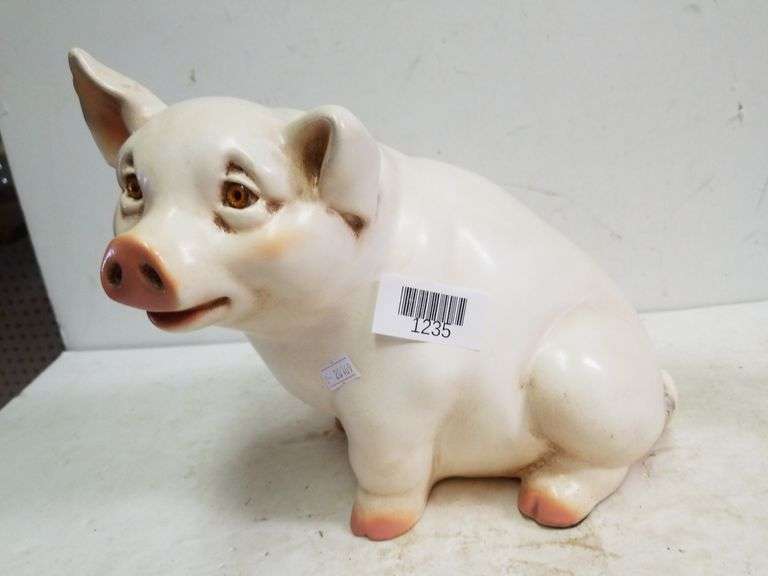 Pig Statue Trice Auctions