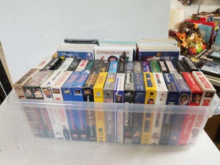 Assorted VHS Tapes Trice Auctions