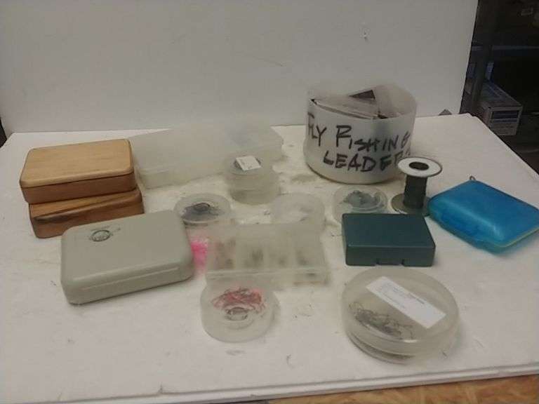 Fishing Leaders, Hooks & More Trice Auctions