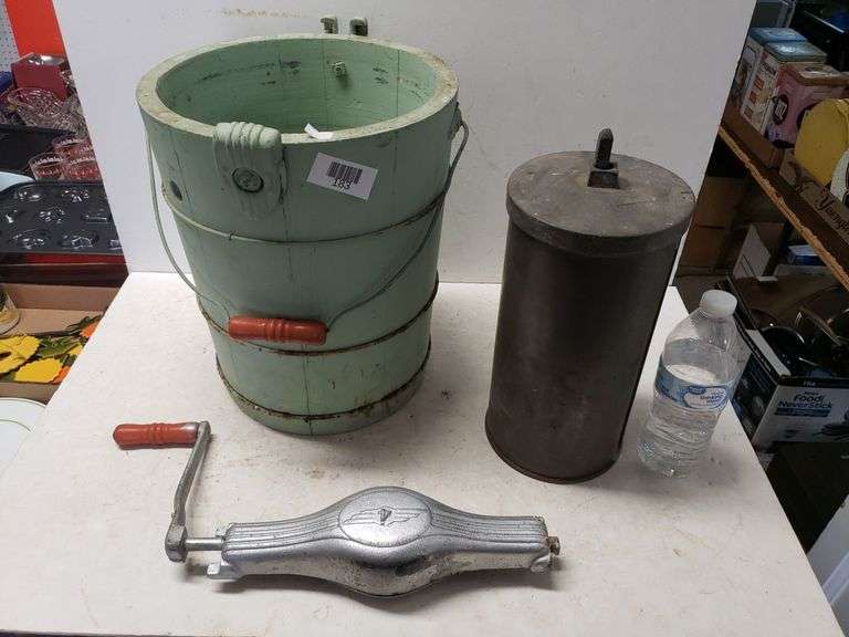 Vintage Ice Cream Maker Trice Auctions