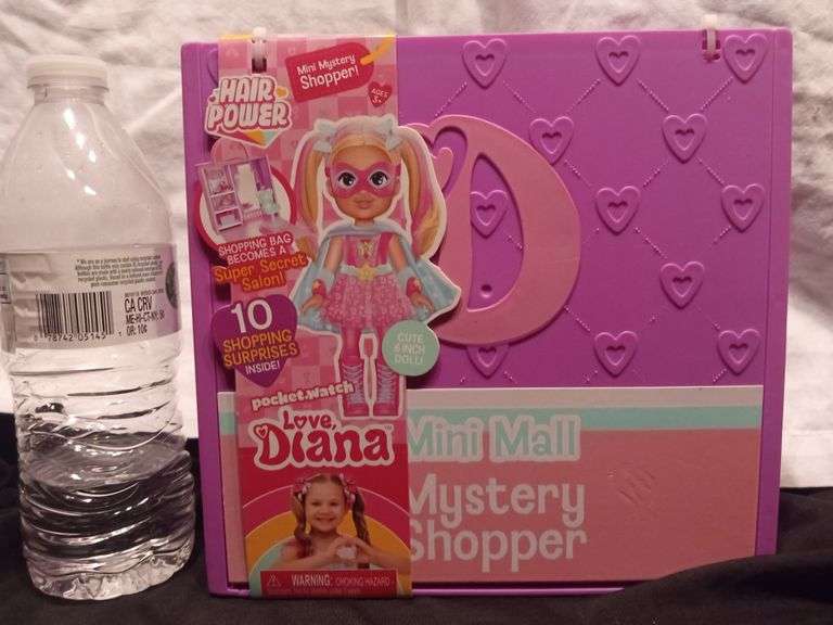 NEW pocket watch Love, Diana Mini Mystery Shopper Hair Power Set