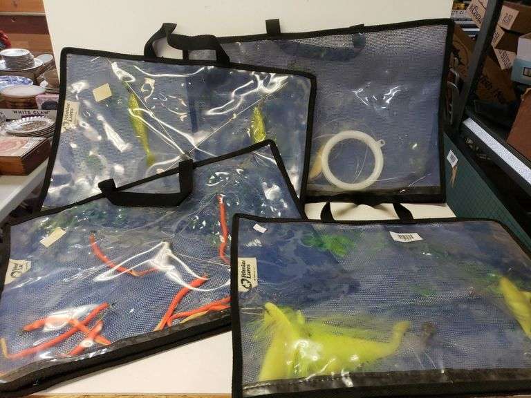 Bags With Fishing Lures, Line Trice Auctions