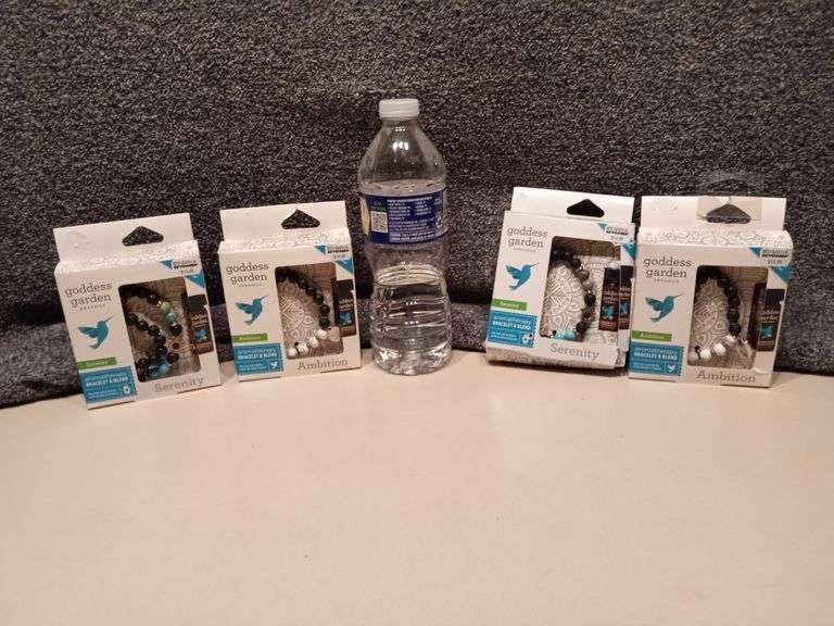 NEW In Box 4 goddess garden Organics Aromatherapy Bracelets & Blends