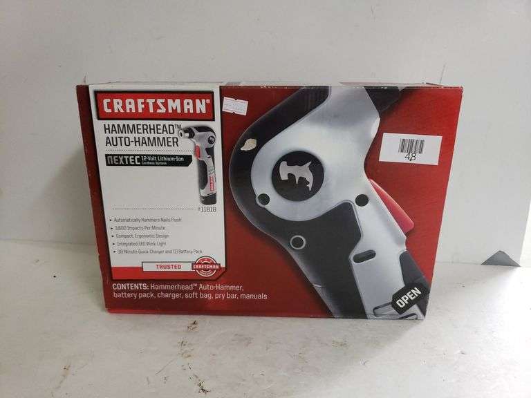 Craftsman Hammerhead Auto Hammer Trice Auctions