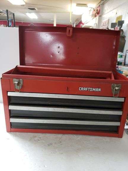 Craftsman 3 Drawer Toolbox Trice Auctions