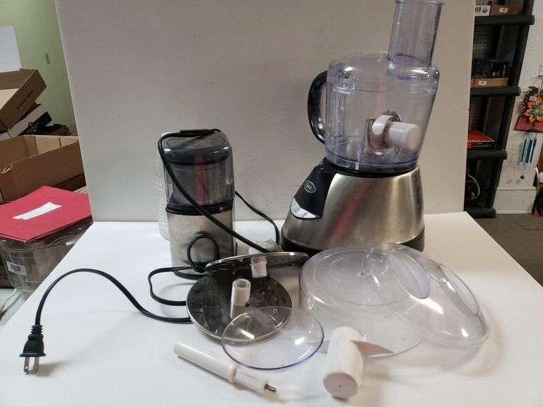 Oster Food Processor & Cuisinart Coffee Grinder Trice Auctions
