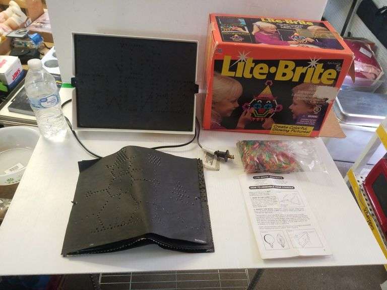 Vintage Lite Brite Toy Trice Auctions