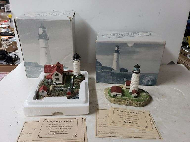 Harbor Lights Lighthouse Displays Trice Auctions