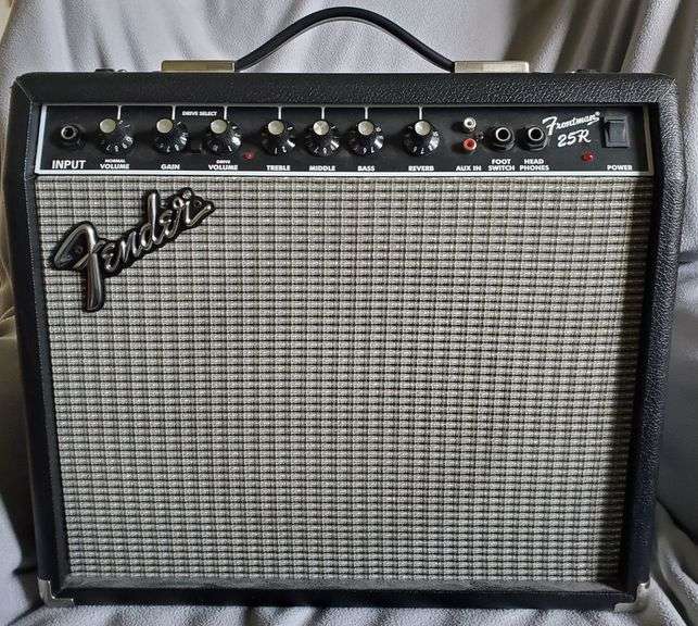 Fender Electric Guitar Amp Frontman 25R W/Power Cord & Guitar/Amp Cable