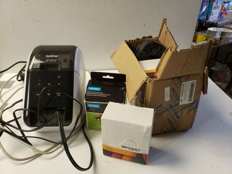 Brother Label Printer, Labels Trice Auctions