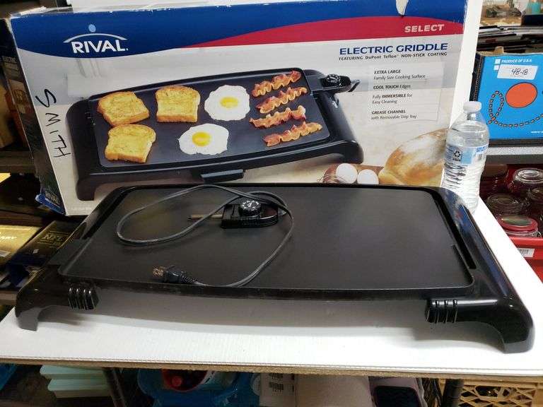 Rival Extra Large Family Size Electric Skillet Trice Auctions