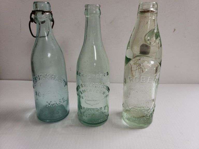 Vintage Glass Bottles Trice Auctions