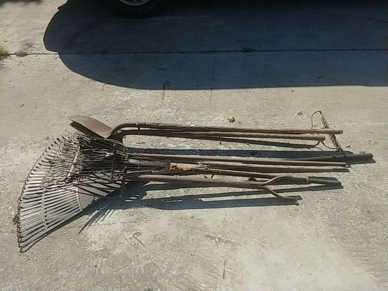 Shovels, Pitchforks, & Rakes Trice Auctions