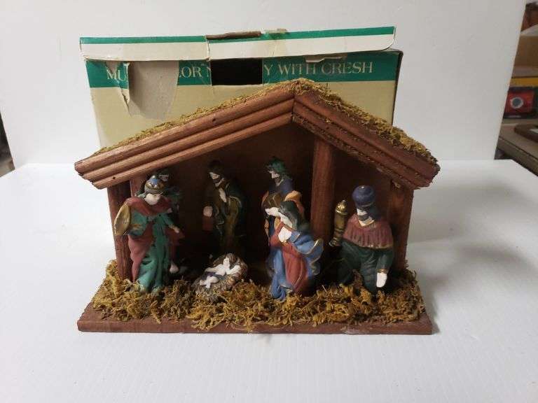 International Bazaar Nativity Scene Trice Auctions