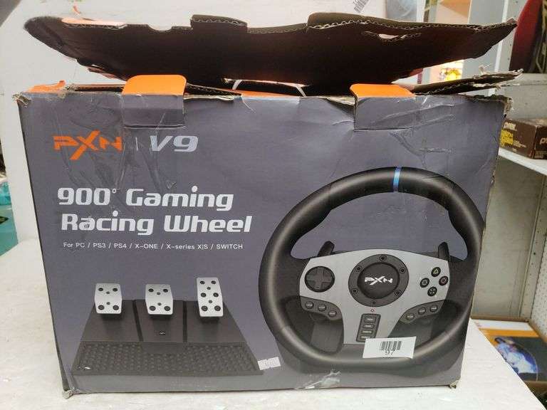 PXN V9 900 Gaming Racing Wheel Trice Auctions