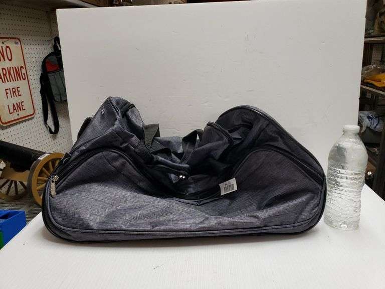 Gray Duffle Bag Very Clean Trice Auctions