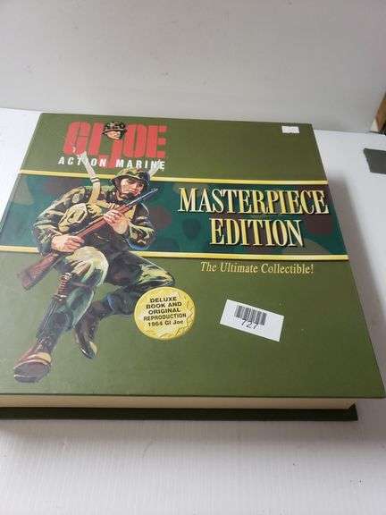 G.I. Joe Action Marine - Figurine 1/6 édition De Luxe Avec Livre Et Reproduction 1964, Hasbro