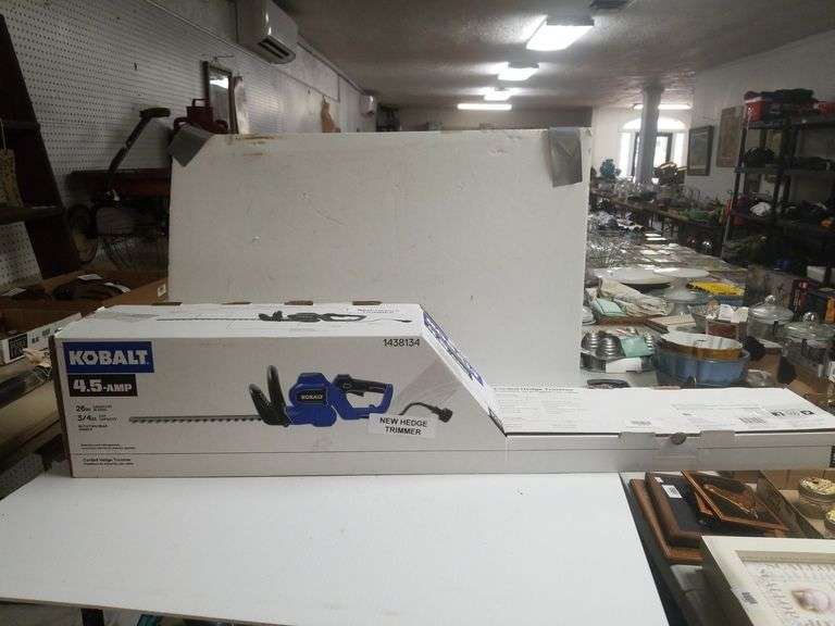 Kobalt 4.5 Amp New Hedge Trimmer Trice Auctions