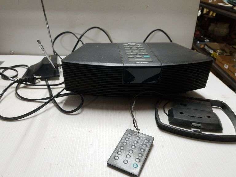 BOSE AM/FM Alarm With Remote, RadioShack Antennas Trice Auctions