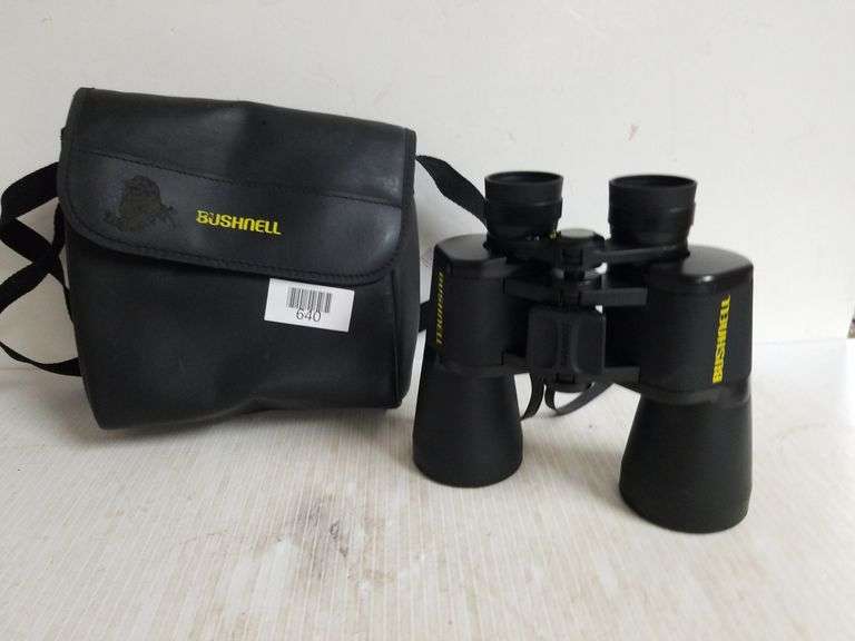 Bushnell Binoculars With Carrying Case Trice Auctions