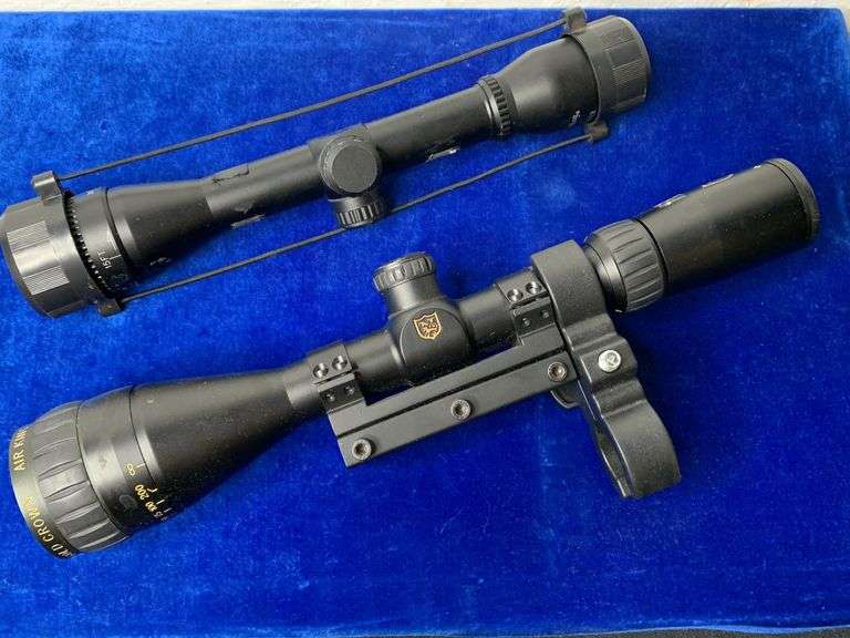 Two Rifle Scopes Tullochs Auctions