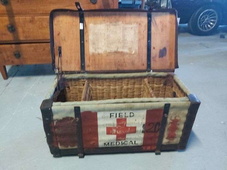Pannier Field Medical WW2 Carried up Kokoda Trail Tullochs Auctions