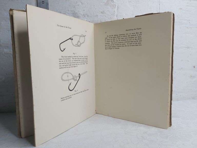 The Quest of the Trout By R.L. Blackwood 1926 Tullochs Auctions