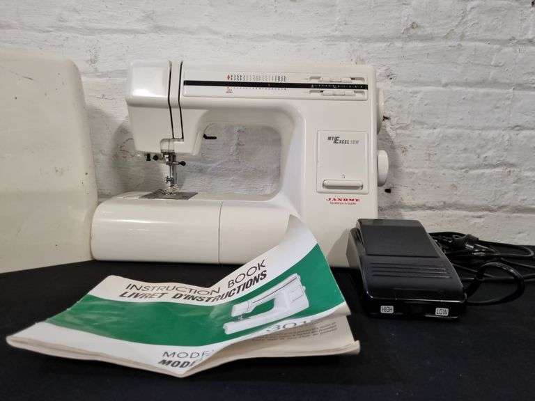 Janome My Excel 18W Sewing Machine Tullochs Auctions
